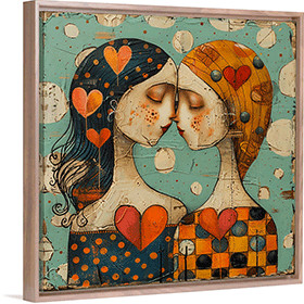 Romantic wall art for bedroom