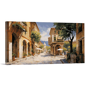 Village canvas prints