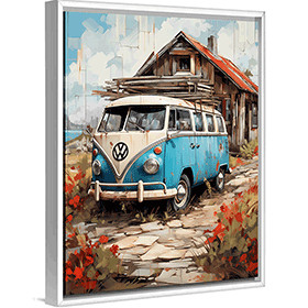 Vehicle canvas prints