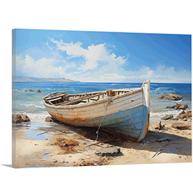 Boats canvas prints