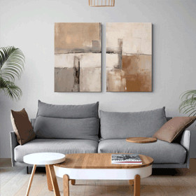 Scandinavian Living Room canvas prints